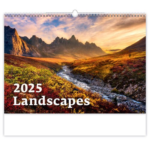 Levně Landscapes 2025 - nástěnný kalendář