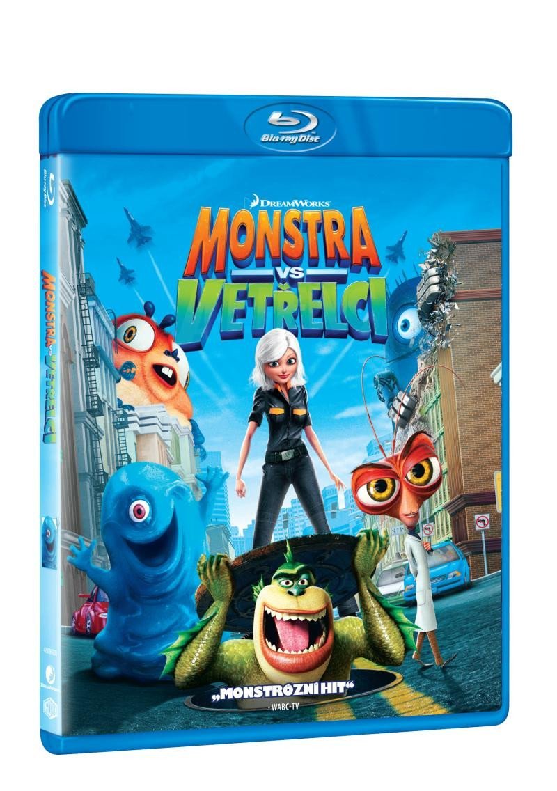 Monstra vs. Vetřelci Blu-ray
