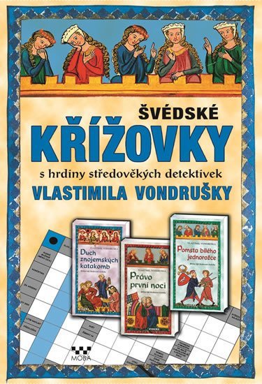 Levně Švédské křížovky s hrdiny středověkých detektivek Vlastimila Vondrušky, 2. vydání