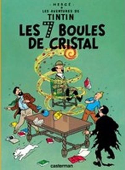 Levně Les Aventures de Tintin 13: Les 7 boules de cristal, 1. vydání - Hergé