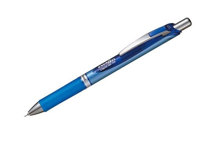 Levně Pero gelové Pentel EnerGel BLN75 - modré 0,5mm