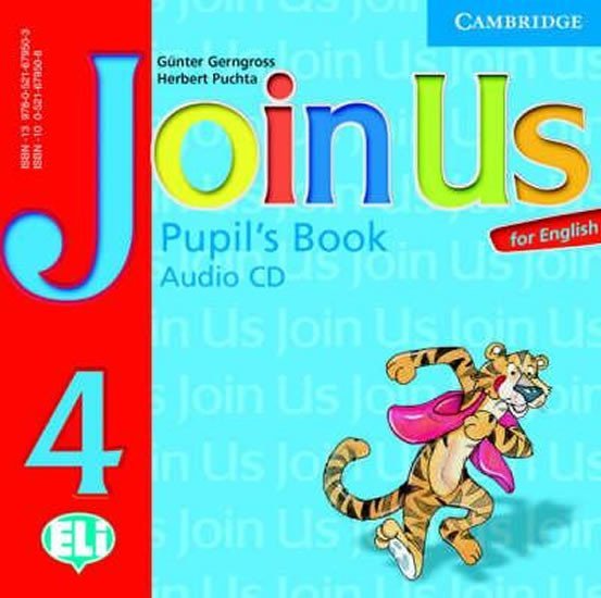 Join Us for English 4 Pupils Book Audio CD - Günter Gerngross