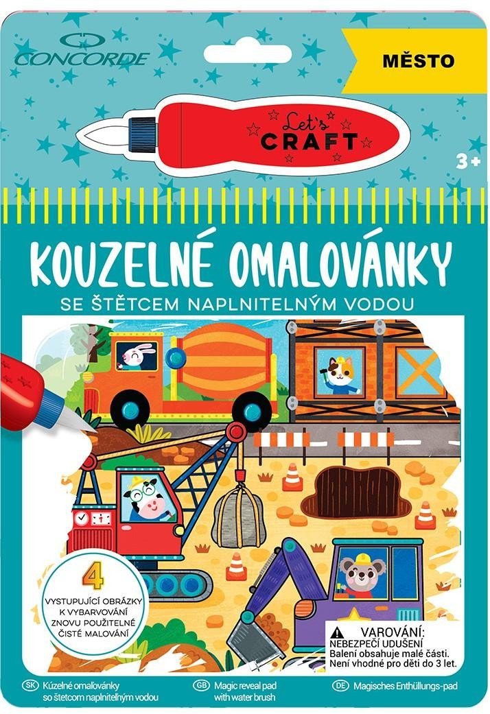 Levně Concorde Kouzelné omalovánky - Město