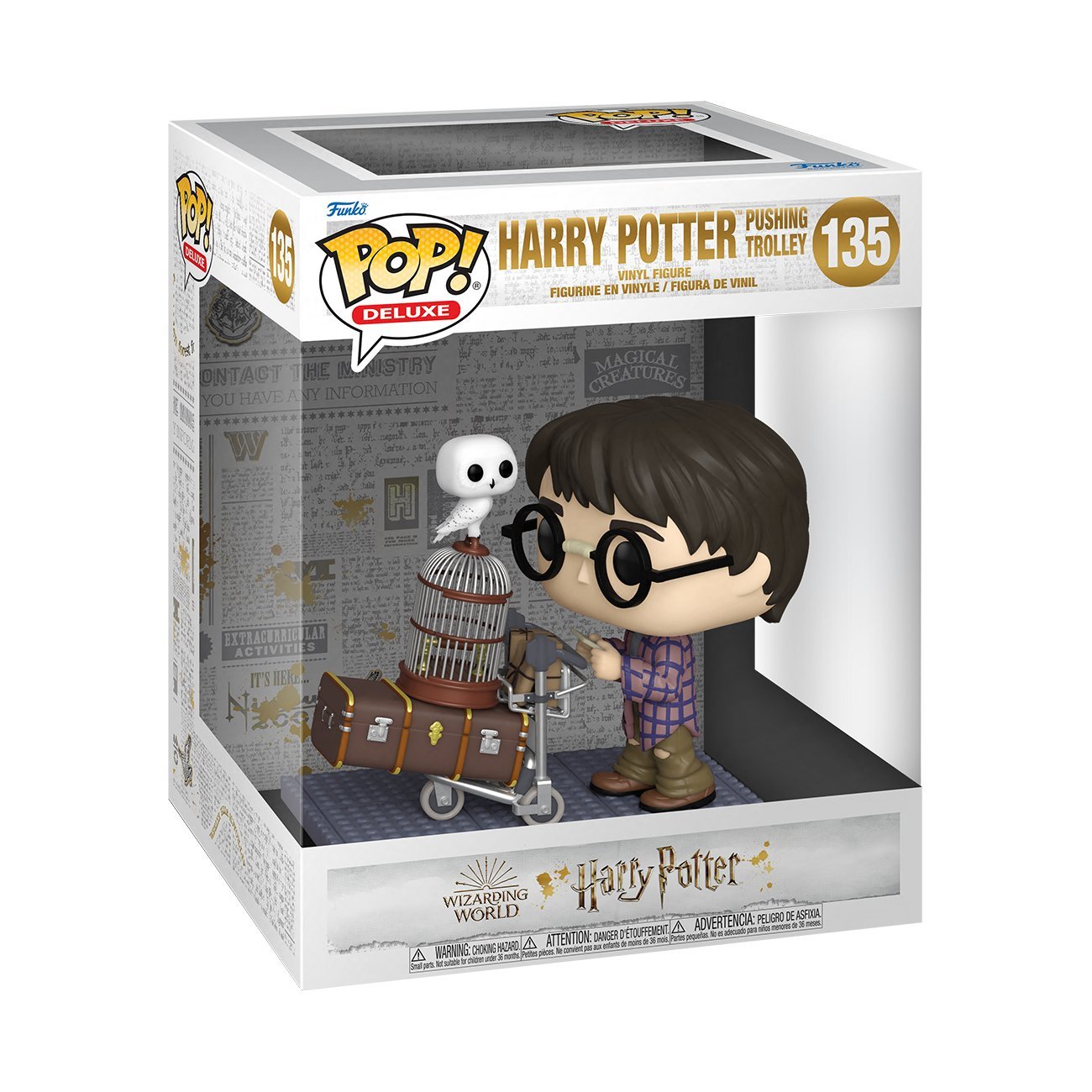 Levně Funko POP Deluxe: Harry Potter Anniversary - Harry Pushing Trolley