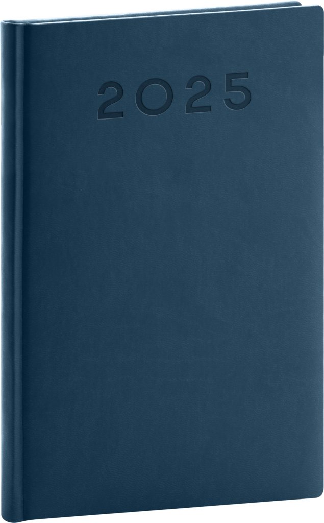 Levně Týdenní diář Aprint Neo 2025, modrý, 15 × 21 cm