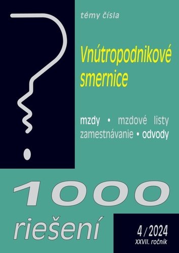 Levně 1000 riešení 4/2024