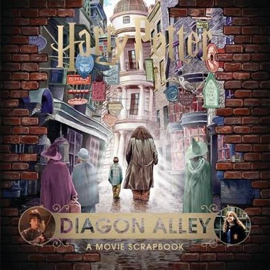 Levně Harry Potter - Diagon Alley : A Movie Scrapbook - Kolektiv