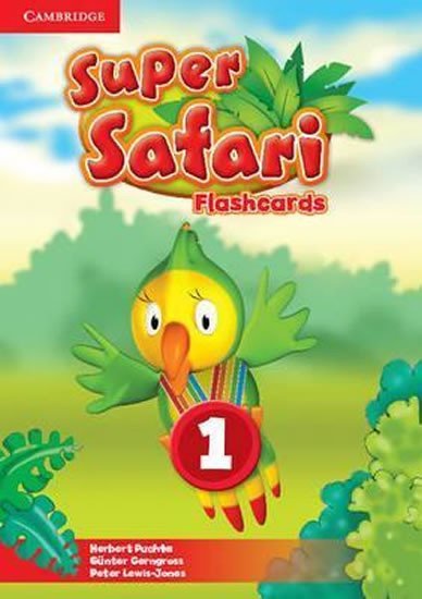 Levně Super Safari Level 1 Flashcards (Pack of 40) - Herbert Puchta