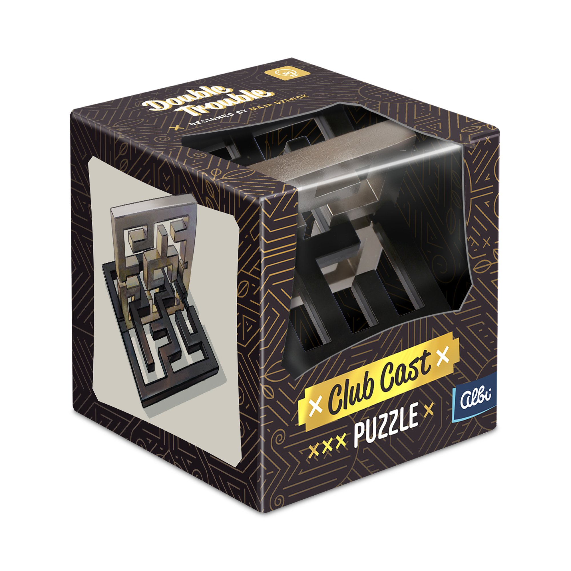 Product detail of Hlavolam Puzzle Club Cast - Double Trouble - Albi
