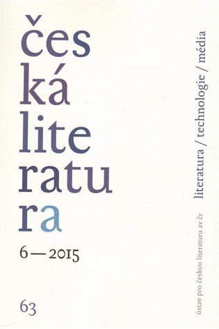 Levně Česká literatura 6/2015