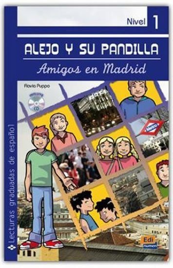 Levně Alejo y su pandilla 1 - En Madrid - Libro + CD