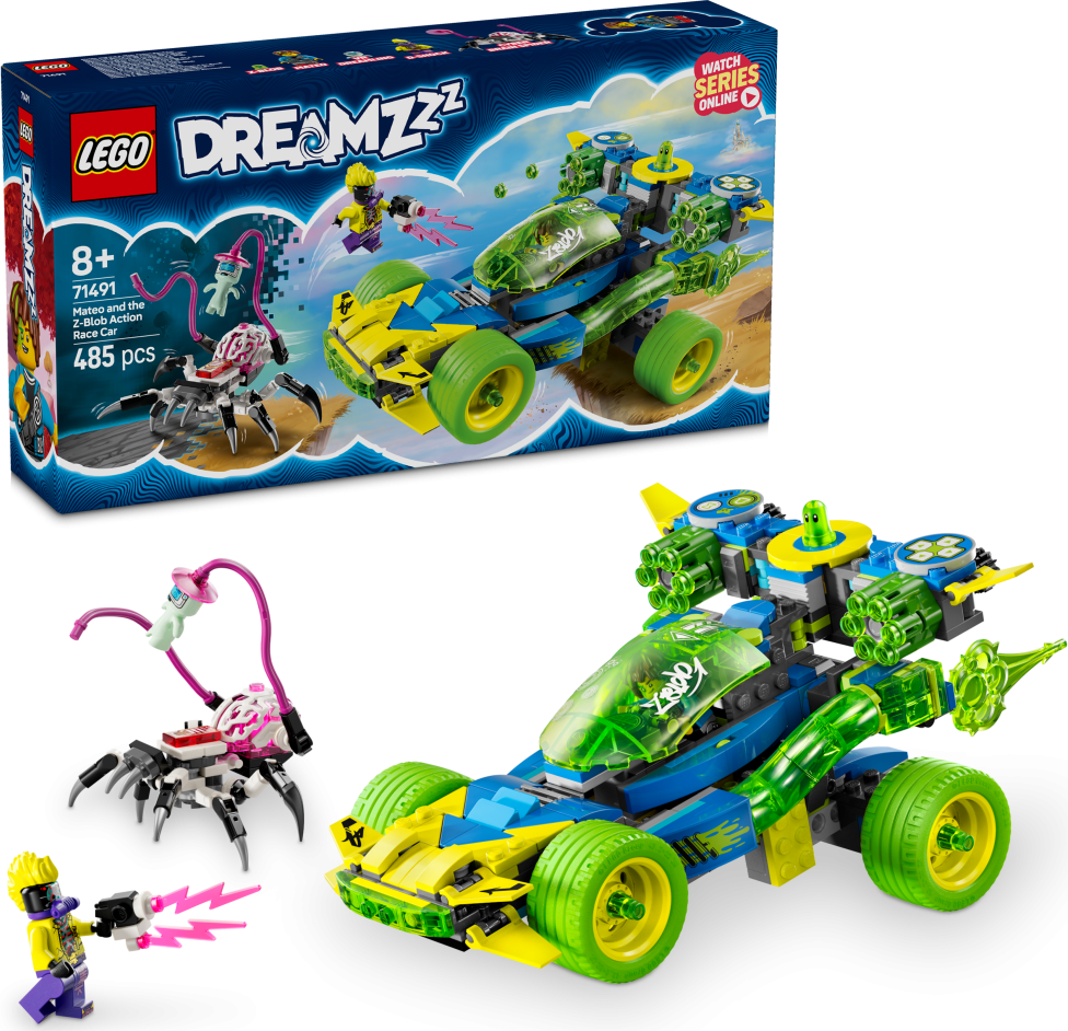 Levně LEGO® DREAMZzz™ 71491 Mateo a akční závodní auto Z-Flek - LEGO® DREAMZzz™