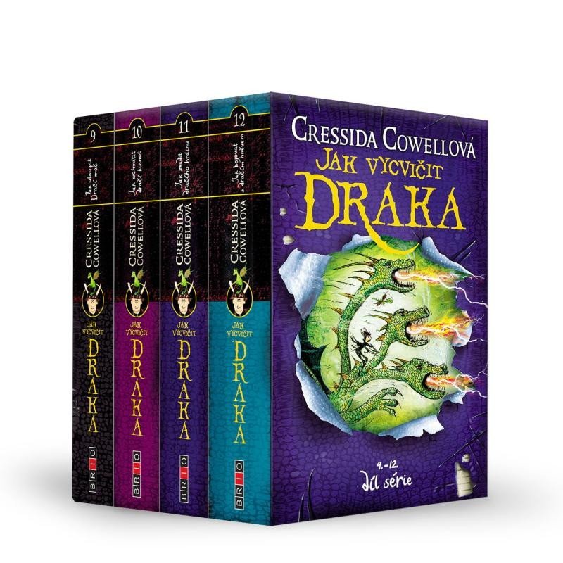 Levně Jak vycvičit draka 9-12 díl (4 knihy) - Cressida Cowell