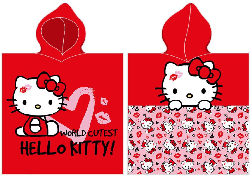 Dětské pončo Hello Kitty Nejroztomilejší na Světě