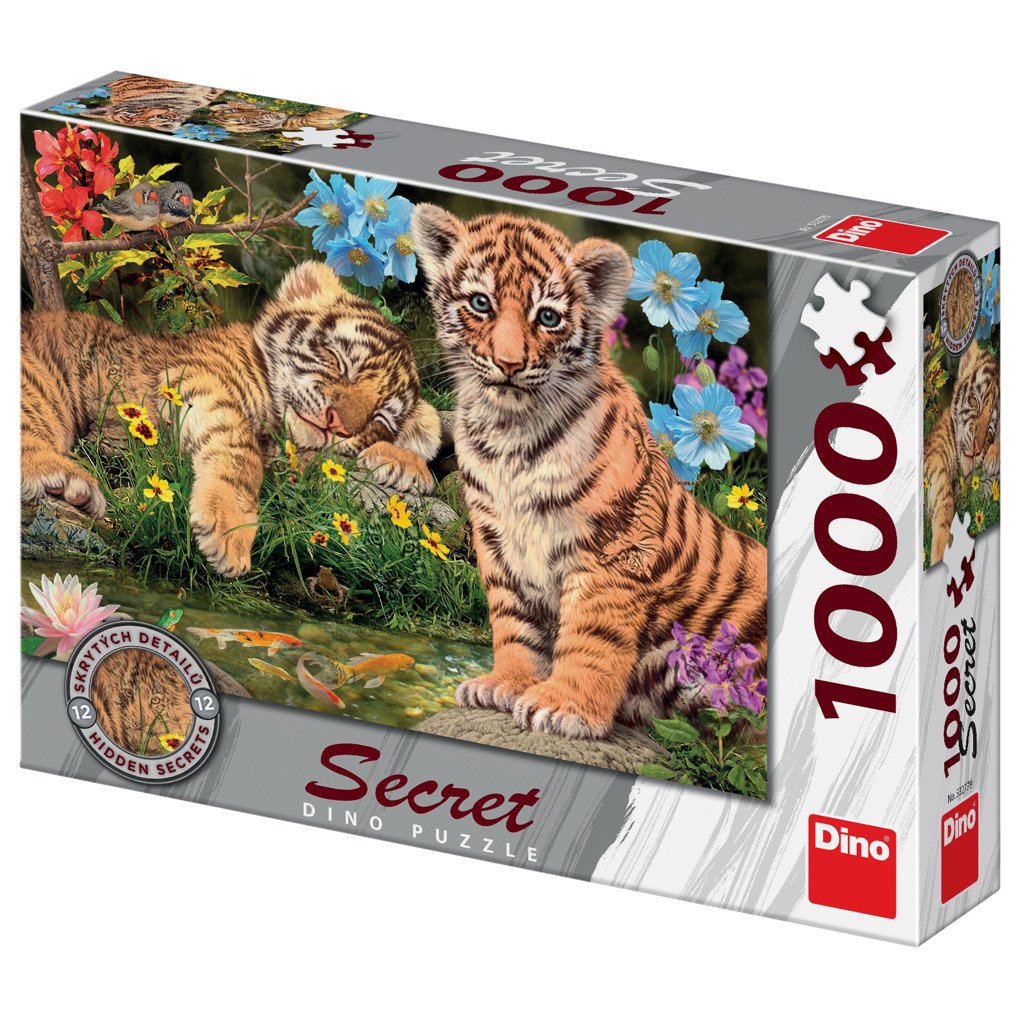 Levně Puzzle Tygříci 1000 dílků - Dino