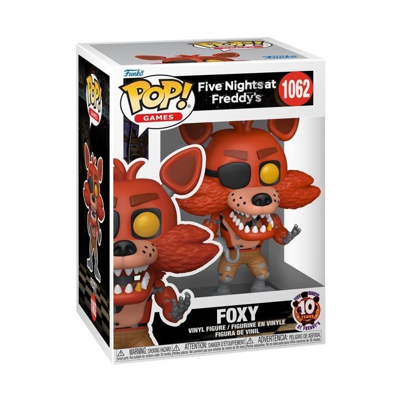 Levně Funko POP Games: Five Nights At Freddy´s - Foxy (10 Years) #1062