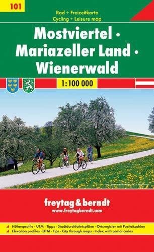 RK 101 Mostviertel-Mariazeller 1:100 000 / cyklomapa