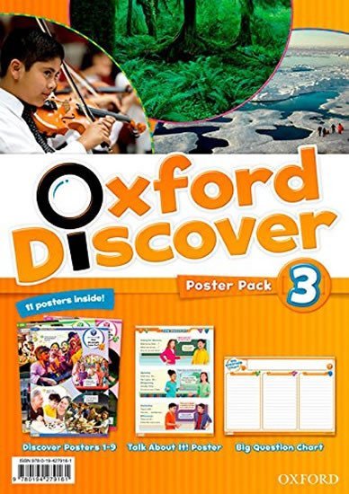 Levně Oxford Discover 3 Poster Pack - kolektiv autorů