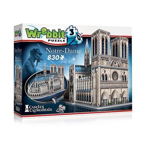 Levně Puzzle 3D Katedrála Notre-Dame 830 dílků