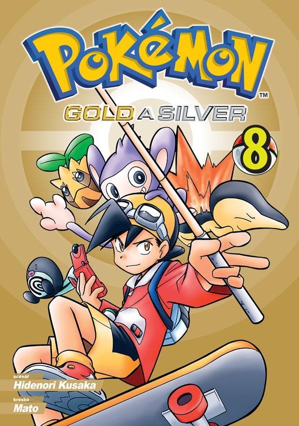 Levně Pokémon 8 - Gold a Silver - Hidenori Kusaka