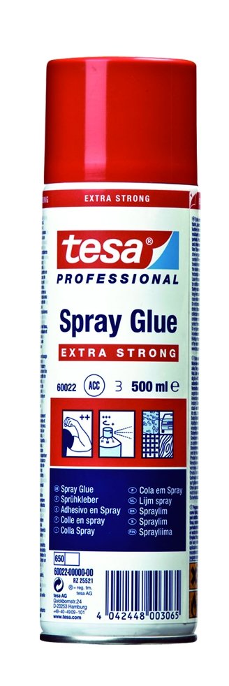 Levně tesa lepidlo ve spreji, extra silné, 500 ml, permanentní, bezbarvé