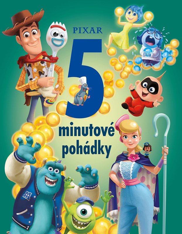 Levně Pixar - 5minutové pohádky - kolektiv