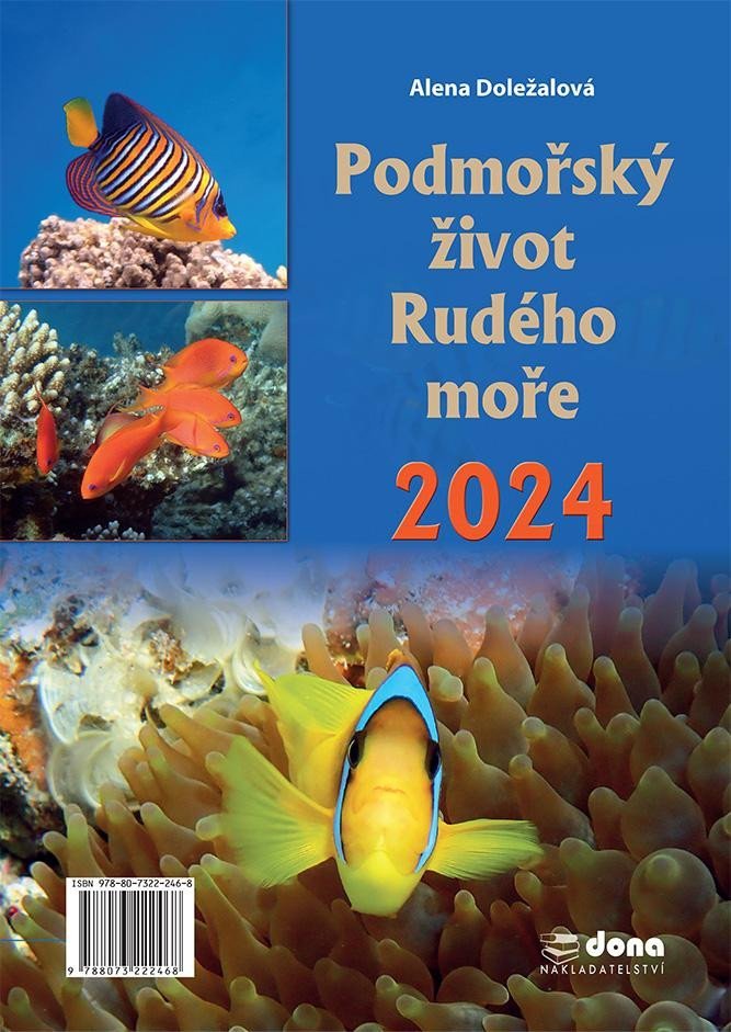 Kalendář 2024 Podmořský život Rudého moře - nástěnný - Alena Doležalová