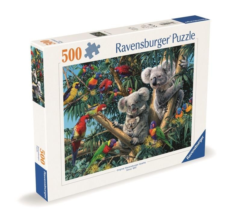 Levně Puzzle Koaly na stromě 500 dílků