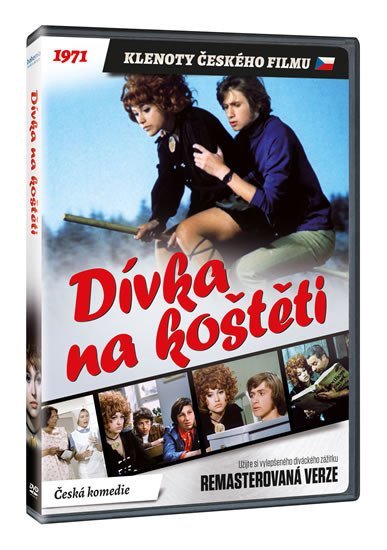 Product detail of Dívka na koštěti DVD (remasterovaná verze), 1.  vydání