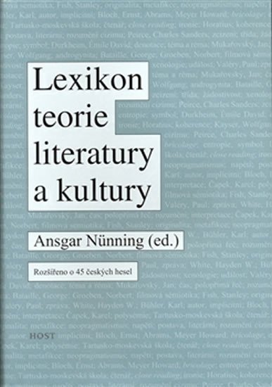 Lexikon teorie literatury a kultury - autorů kolektiv