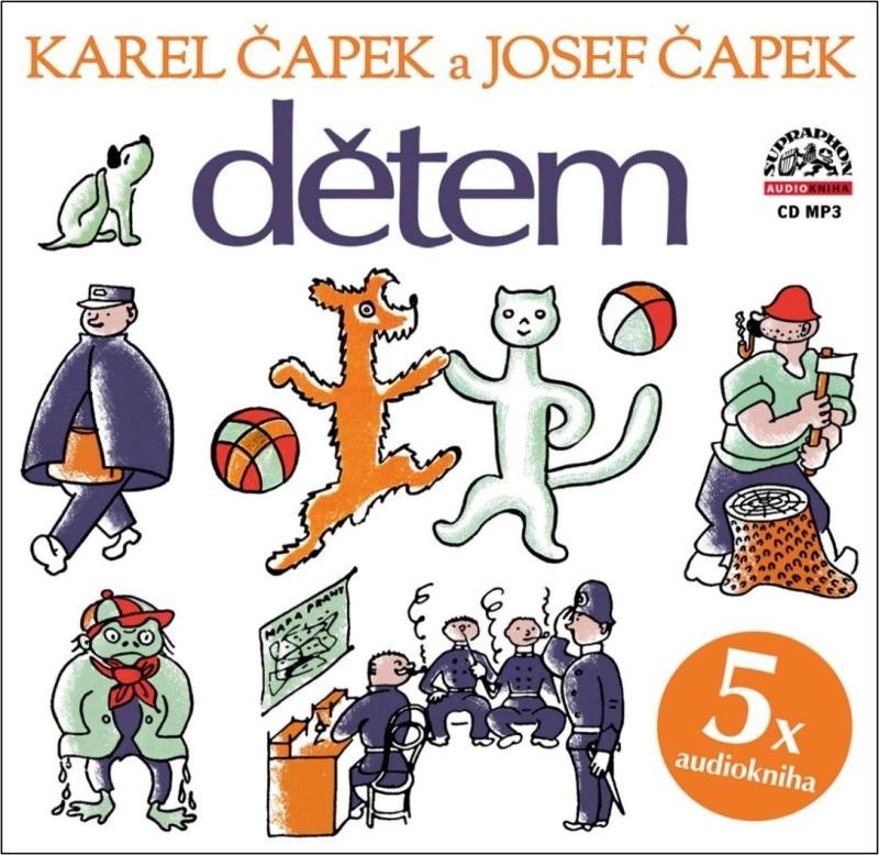 Levně Čapek Dětem - CDmp3 - Karel Čapek