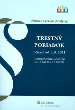 Product detail of Trestný poriadok