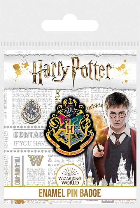 Smaltovaný odznak Harry Potter - Bradavice - EPEE