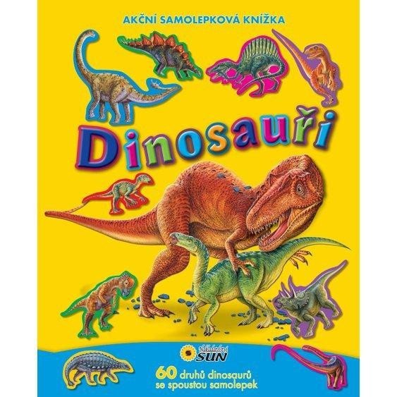 Levně Dinosauři - akční samolepková knížka