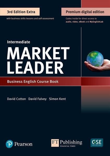 Levně Market Leader Intermediate Student´s Book with eBook, QR, MyLab and DVD Pack, Extra, 3rd Edition - David Cotton