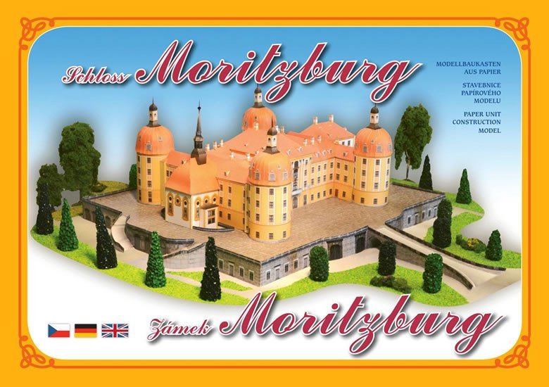 Levně Zámek Moritzburg - Stavebnice papírového modelu