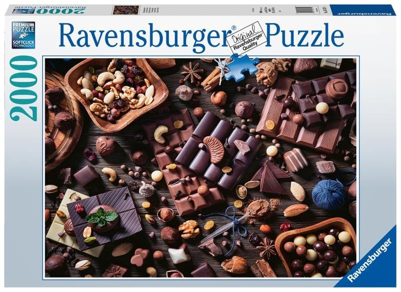 Levně Ravensburger Puzzle - Čokoláda a karamel 2000 dílků