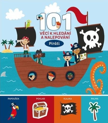 Levně 101 věcí k hledání a nalepování Piráti