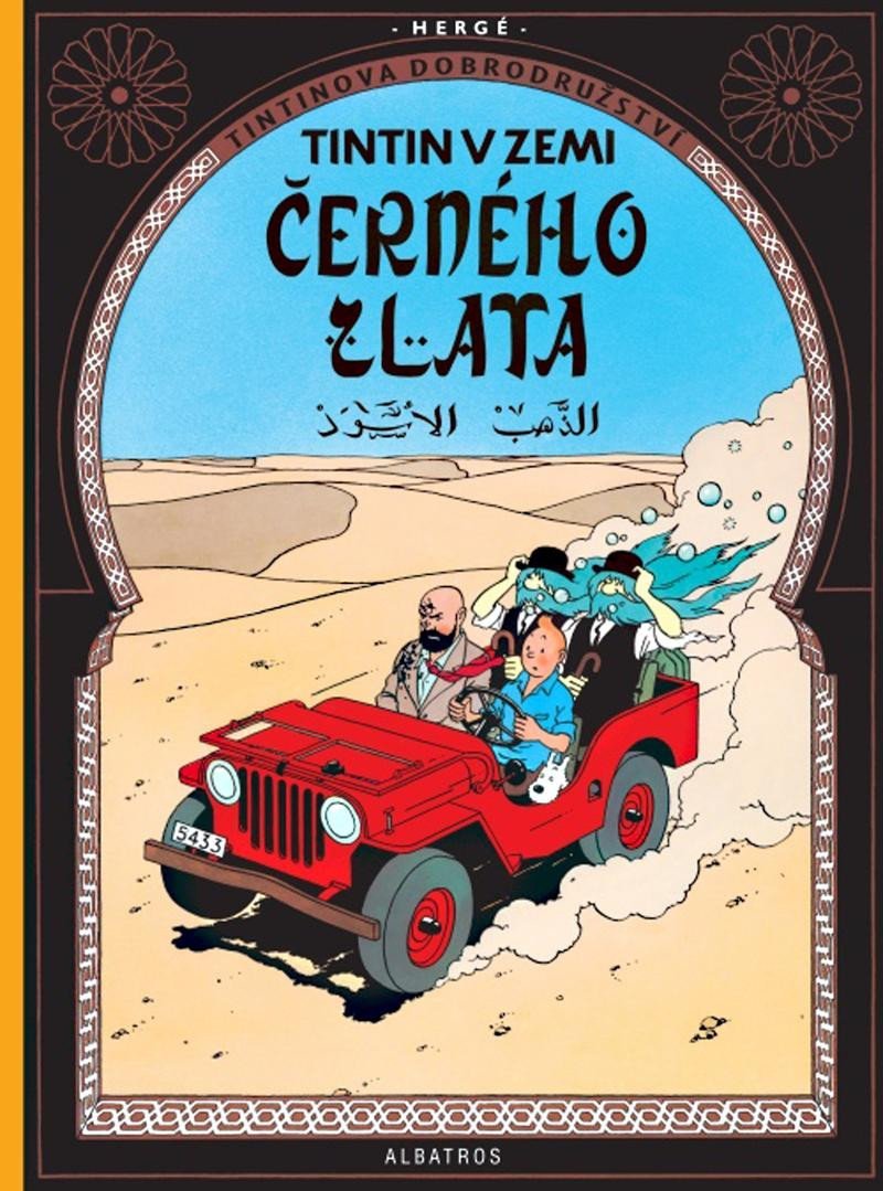 Levně Tintin 15 - Tintin v zemi černého zlata - Hergé