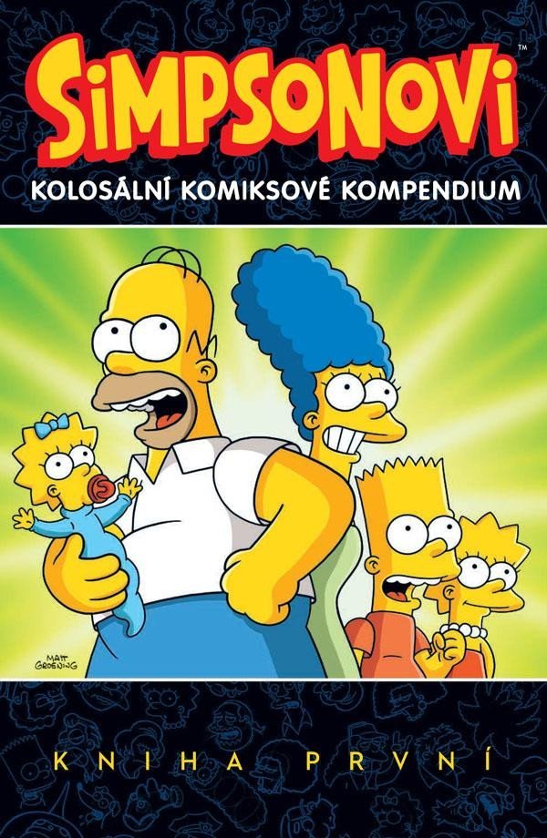 Levně Simpsonovi - Kolosální komiksové kompendium 1 - Kolektiv
