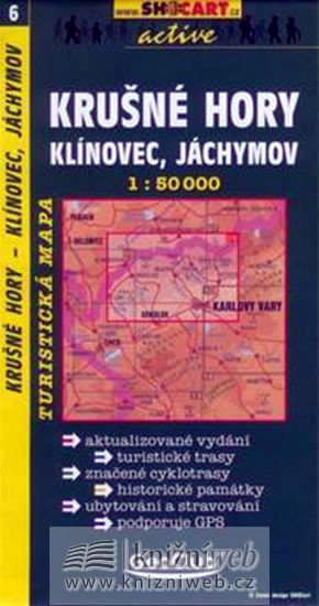Levně SC 006 Krušné hory, Klínovec, Jáchymov 1:50 000