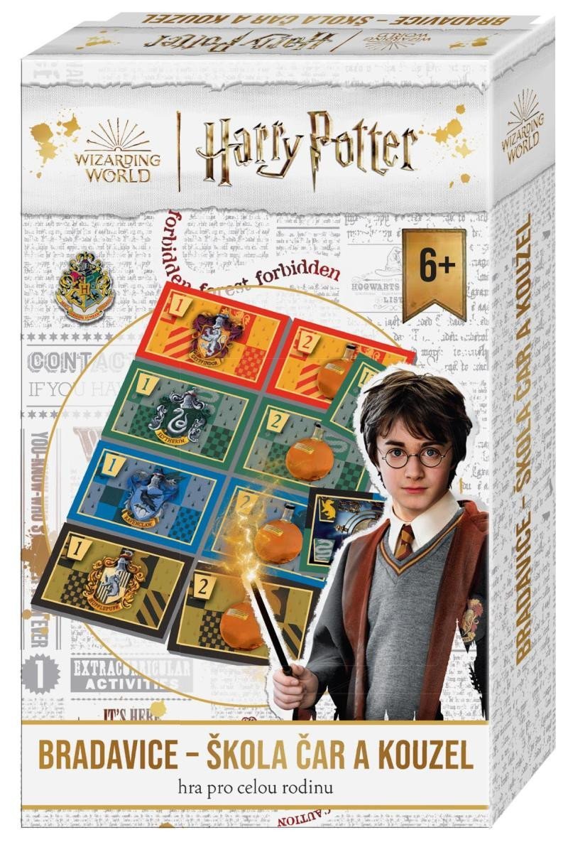 Levně Harry Potter Škola čar a kouzel - rodinná hra (cestovní verze)