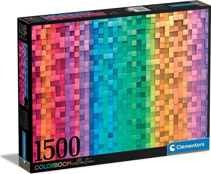 Puzzle ColorBoom Pixel 1500 dílků - Clementoni