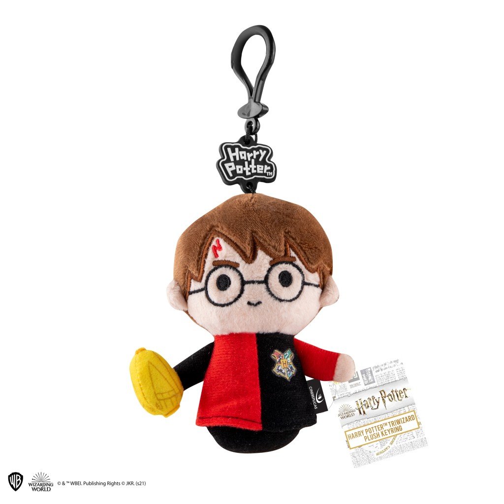 Levně Harry Potter Klíčenka - Harry se zlatým vejcem 11 cm / plyšová - EPEE Merch - Cinereplicas