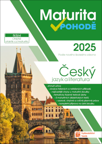 Levně Maturita v pohodě - Český jazyk 2025