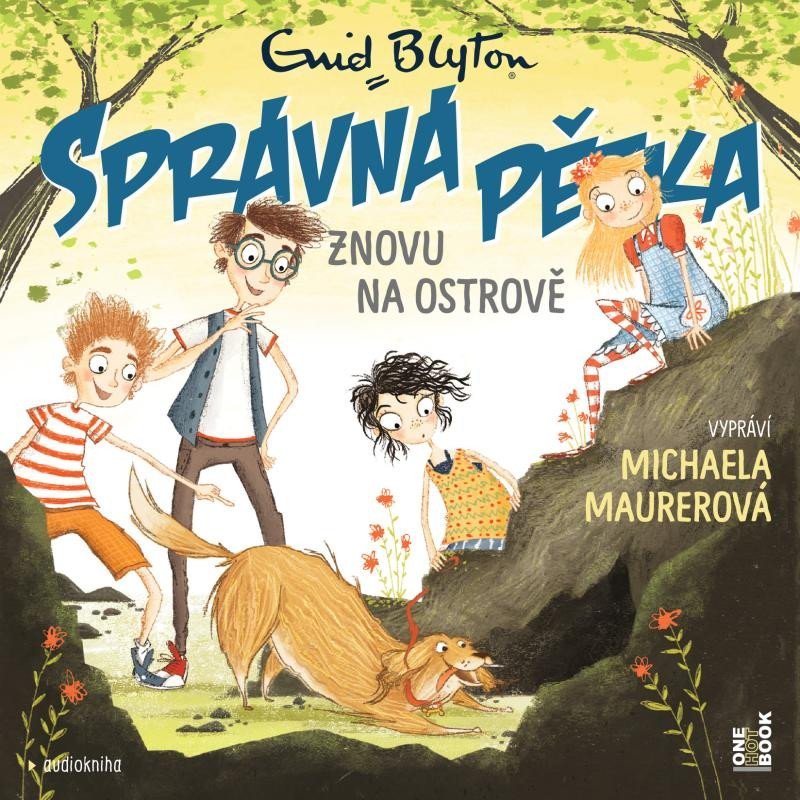 Správná pětka znovu na ostrově - CDmp3 (Čte Michaela Maurerová) - Enid Blytonová