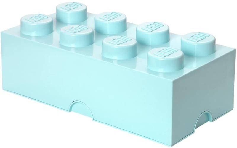 Levně Úložný box LEGO 8 - aqua