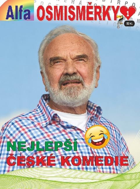 Levně Osmisměrky 1/2024 - Nejlepší české komedie