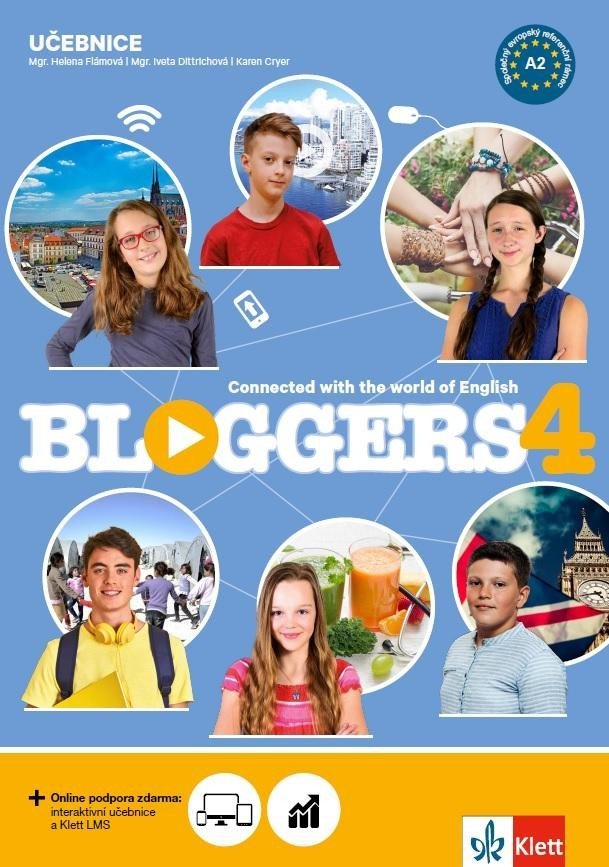Levně Bloggers 4 (A2.2) - učebnice - Helena Flámová; Iveta Dittrichová; Karen Cryer