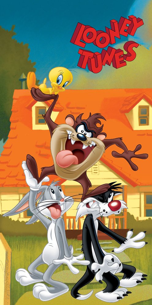 Levně Dětská osuška Looney Tunes Tazova Show
